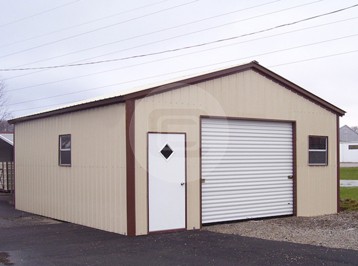 Enclosed Garage Structure