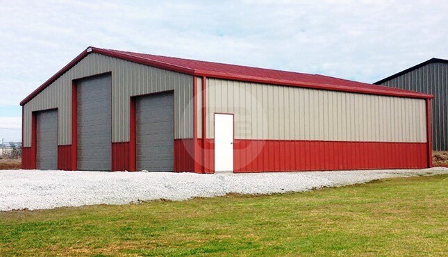 40x40 Metal Garage Building
