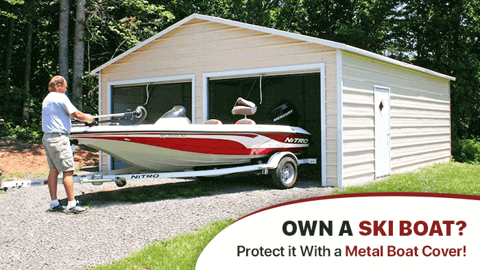 Own A Ski Boat Protect it With a Metal Boat Cover