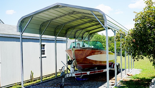 12x31 Regular Boat Carport