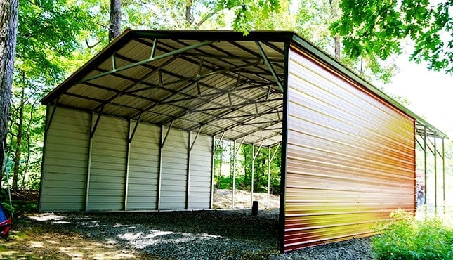 28x41 Steel Utility Carport 28x41 Metal Carport Prices