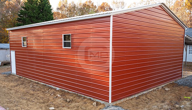 30x41x13 Garage with Lean To