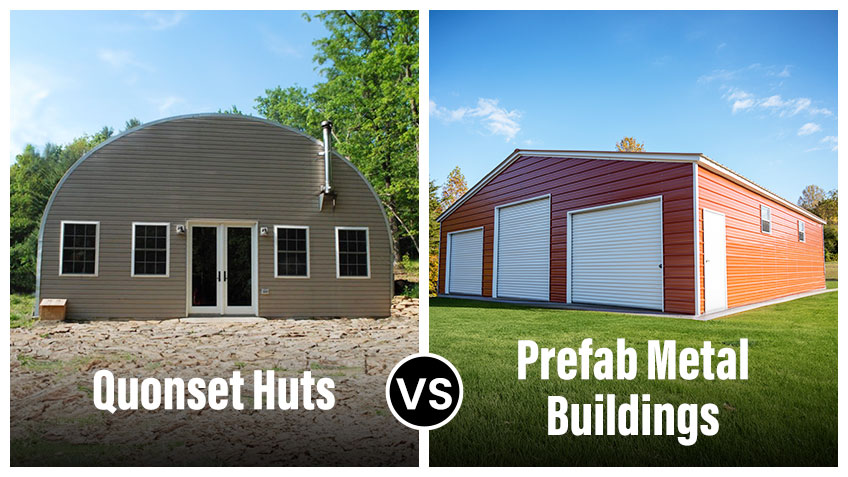 Quonset Huts vs. Prefab Metal Buildings